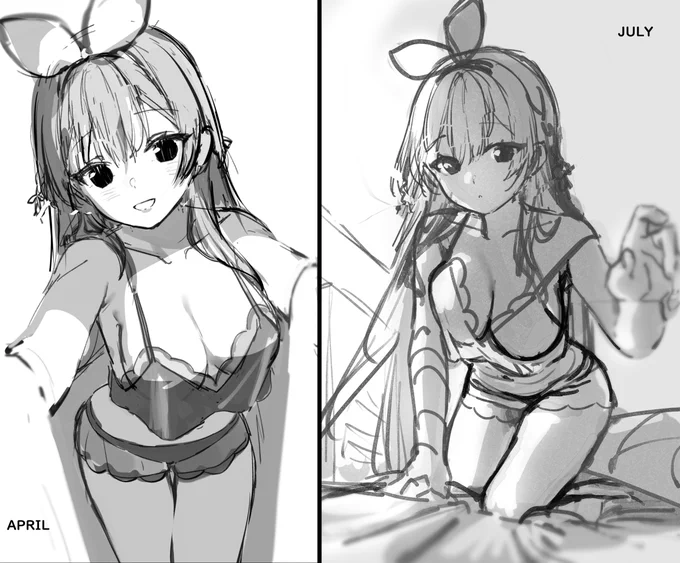 I upgraded the sketch from a few months ago~ 