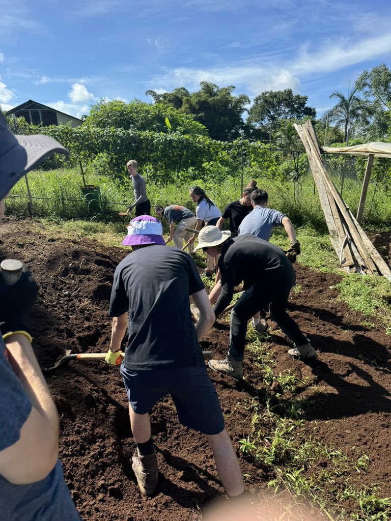 SassySENDCo's tweet photo. #teamboa and #teamdanta have worked at the plant nursery today; mixing compost, digging and filling plant pots. #teamboa then were treated to a dance lesson, and #teamdanta made empanadas and learnt about local wildlife @JohnPortSpencer https://t.co/mJCTV28LyJ