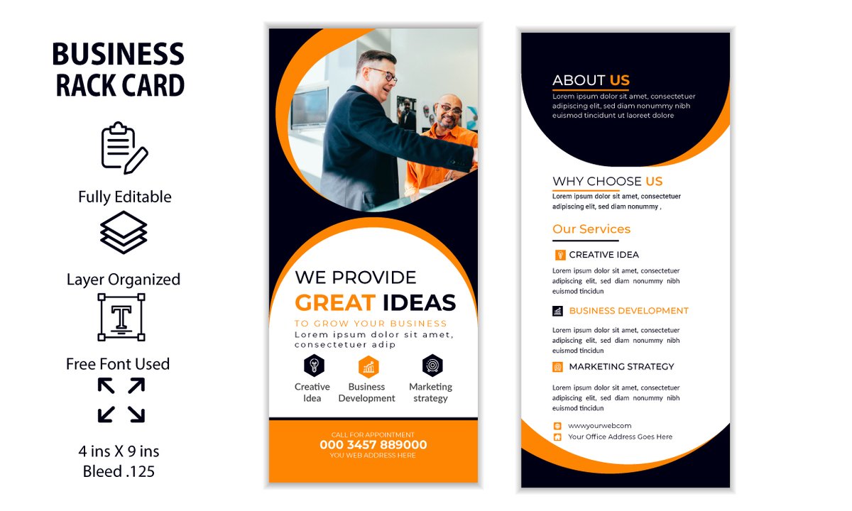 mdabdulhalim48's tweet image. Digital Marketing Agency double-sided dl flyer or Business Rack Card Design &amp;gt;&amp;gt; tinyurl.com/2z73gdzd

#invoicetemplate #excelinvoicetemplate  #invoice #invoicedesign #Gunman #Israel
#letterhead #youtubebanner #texteffect #layerstyle #tshirtdesign #rackcard #dlflyer #flyer #Gaza