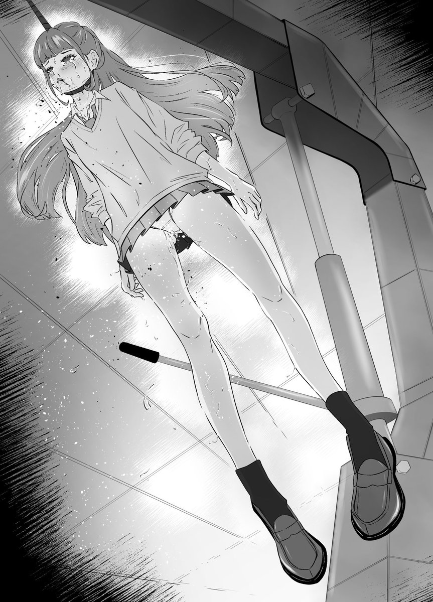 fried_potato_fp's tweet photo. 油圧式クレーンで吊るされる女子高生 https://t.co/UtglNjBGh0