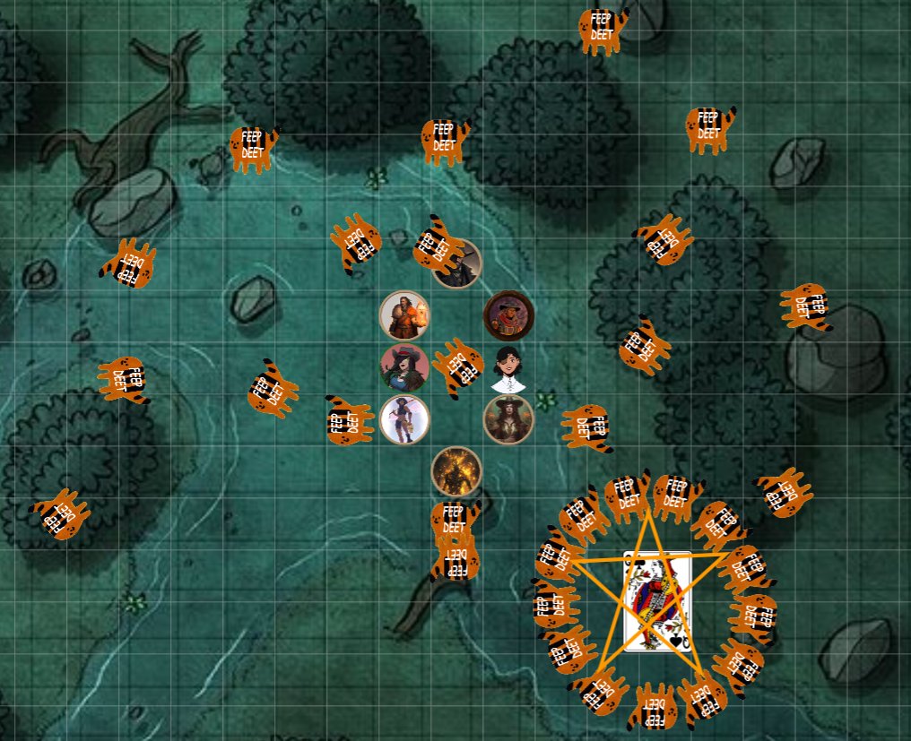 My GM made the mistake of giving me a token I could modify and drop on the map at will.