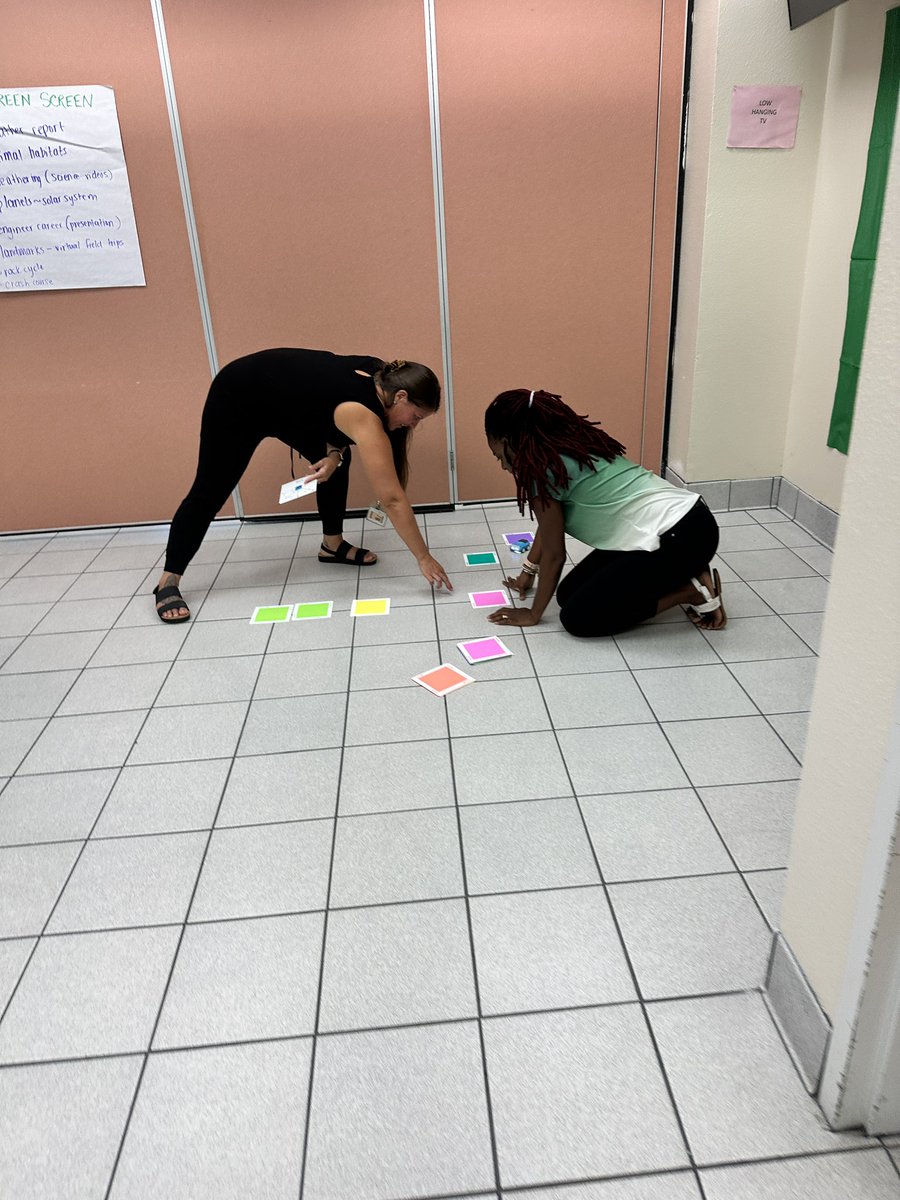 BrevardEdTech's tweet image. Today elementary STEM lab teachers engaged in a day of exploring iPads, Sphero minis and Indis, stop motion, and green screen. We all had a great day of learning! #brevardedtech #stemeducation #STEM #applelearningcoach #appleeducation