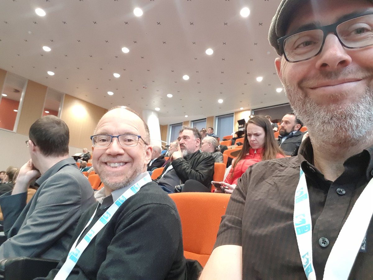 JonRobinNZ's tweet photo. @ReligionProf @c_seglenieks #SNTS nice to finally meet IRL 😎 https://t.co/3SXId3FflZ