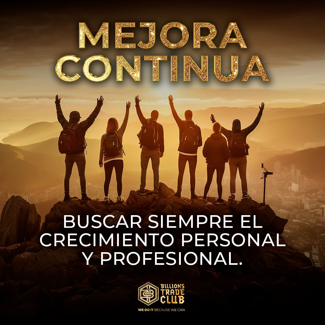 Billionstdc's tweet photo. El éxito no es un accidente; es el resultado de la persistencia y la acción constante.

#MundoBillions #BillionsTradeClub #WeDoItBecauseWeCan #PorquePodemosLoHacemos #NuncaNosVamosAIr https://t.co/ZFiYapzcTw