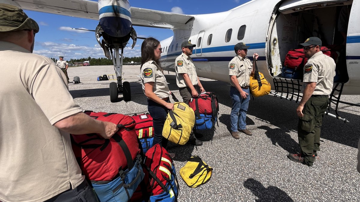 Ontario Forest Fires tweet media