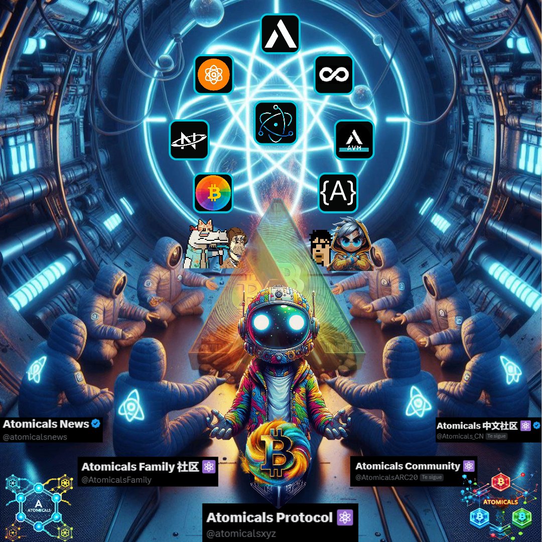 ✨ Greetings to all the builders of the #Bitcoin ecosystem. Thanks for actively promoting the #Atomicals protocol. Your work is building bridges in the digital universe, pushing innovation to new frontiers, and connecting global communities. 🚀

Let's build a decentralized future