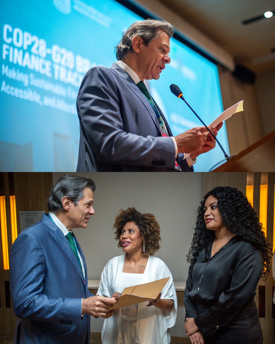 Haddad_Fernando's tweet photo. Primeiro dia de nossa participação presencial na Presidência brasileira do G20, no Rio de Janeiro. 

A tributação dos super-ricos é um fator importante na erradicação da fome e da pobreza no mundo. 

A necessidade de um esforço global coordenado por uma economia sustentável e justa do ponto de vista socioambiental é a solução para um futuro promissor para todos.
