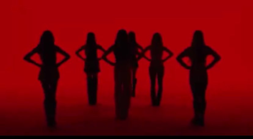 ahyesure's tweet image. the way babymonster barely debuted but they already got all these groups copying them is crazy