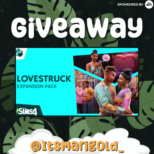 LOVE IS IN THE AIR 💕
I'm giving away an EA App or Steam code for the Sims 4 #LovestruckExpansionPack 👀

To Enter: 
- Follow &amp; RT 
- Comment the 🍆 Emoji 

Ends: Sunday, July 28th @ 8pm UK/ 3pm EST #EACreatorNetwork #EAPartner #Ad #Sims4