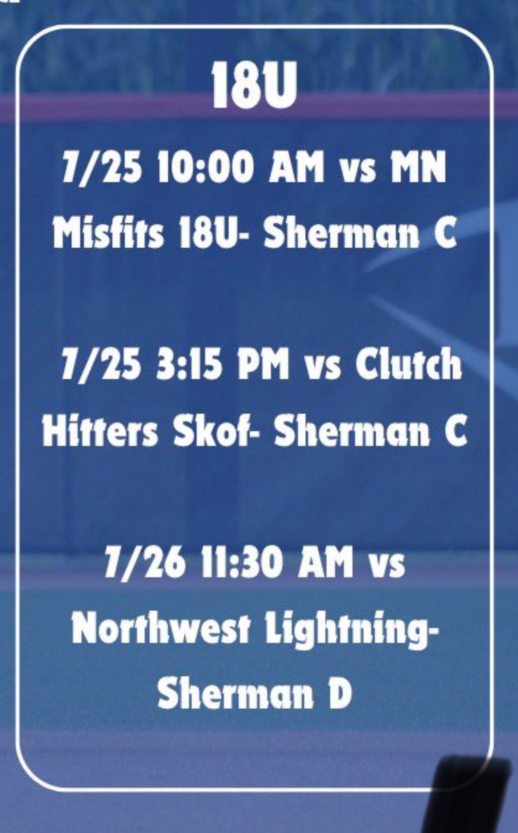 RozlynTwyman's tweet photo. Ending the summer off strong with the Fastpitch world championships!!! Playing in South Dakota!!
#rollguards https://t.co/b4DvfwuR4n