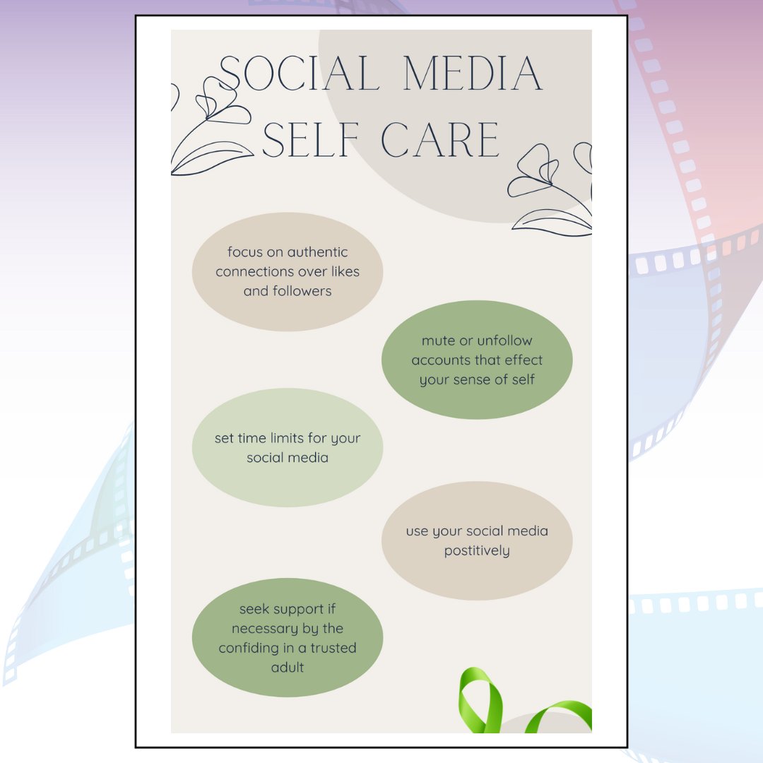 For International Self-Care Day, we’re sharing “Social Media and Self-Care.” The youth artist from Orange County shared, “Using simple guidelines can help us focus on the good, be a positive influence, and help us and others stay mentally healthy.”

#selfcare <a href="/Serranoseahawks/">Serrano Intermediate</a>