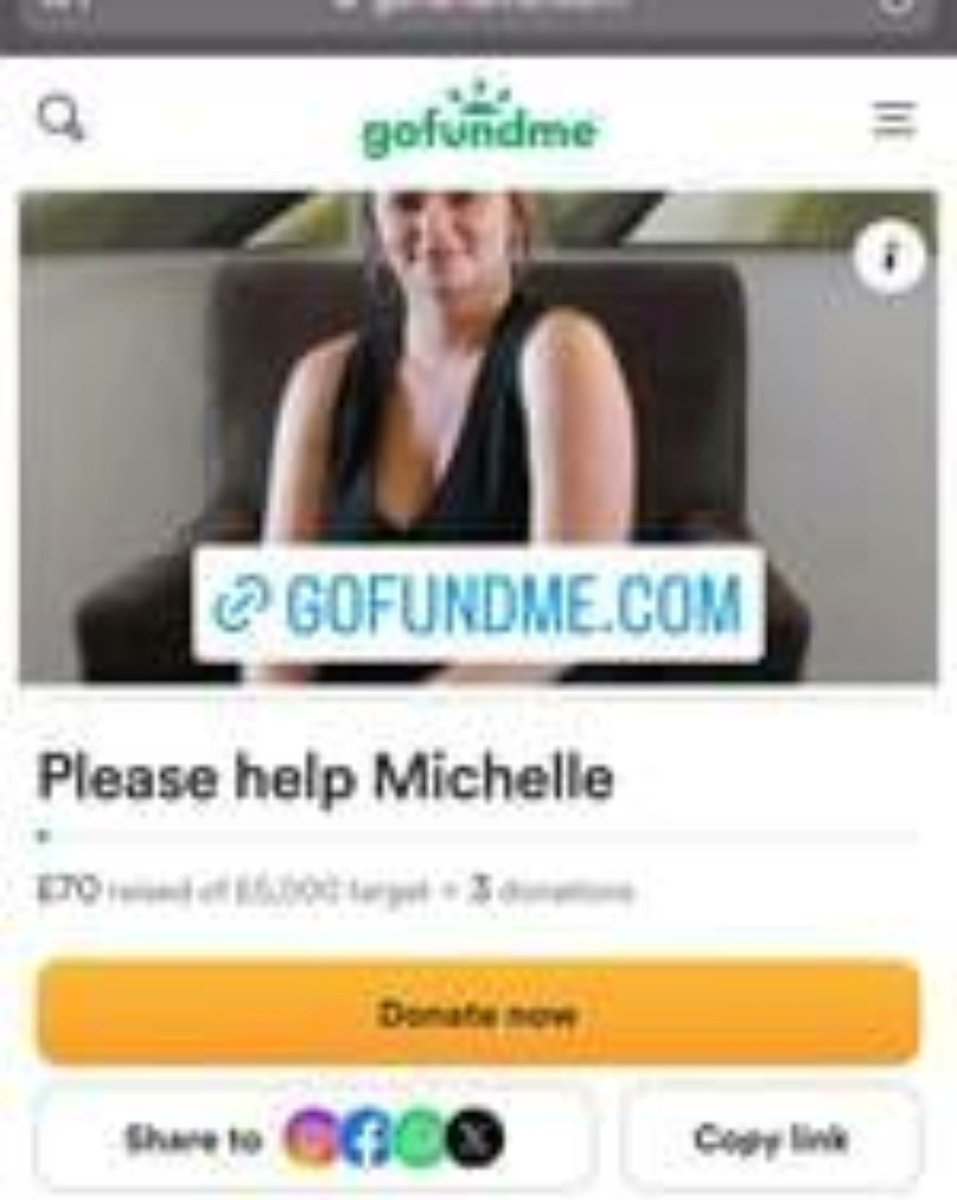aeu39's tweet photo. https://t.co/NMNmpiieB0  Michelle recently had a serious stroke and really needs some therapy and medical tools to get her life back on track. Every bit helps, so if you could donate or share the link below, we'd be forever grateful. Thanks so much! ❤ https://t.co/hjsUeZ2R8y