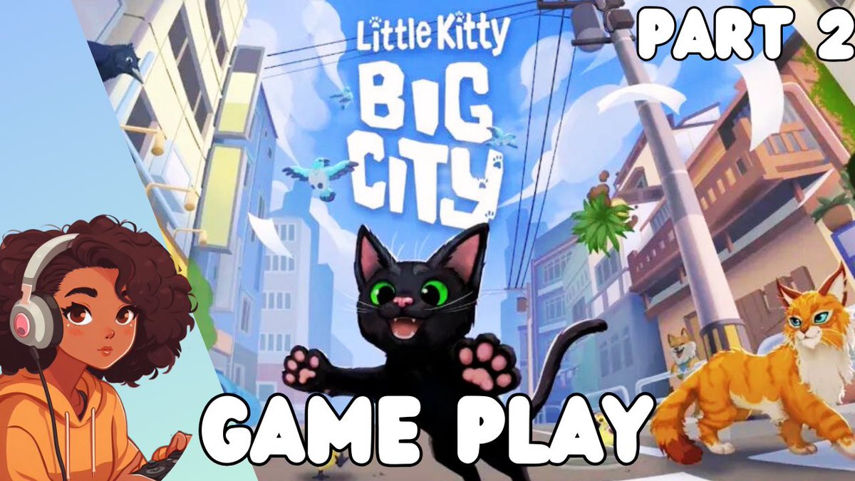 TheCherryRetro's tweet photo. Part 2 is up now!! 
https://t.co/o3TYgTETf0

#littlekittybigcity #youtube https://t.co/mWgC4VEnk7