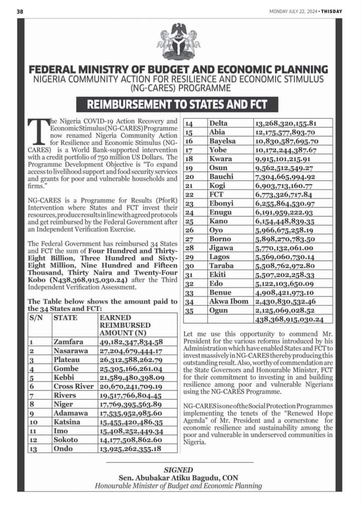 Allow Mr President to focus on giving us the Nigeria of our dreams, what's with the PROTEST just a year into his administration. How better was the system prior before now? <a href="/officialABAT/">Bola Ahmed Tinubu</a> A lot will change should you reinstate <a href="/edu_betta/">Betta Edu</a>