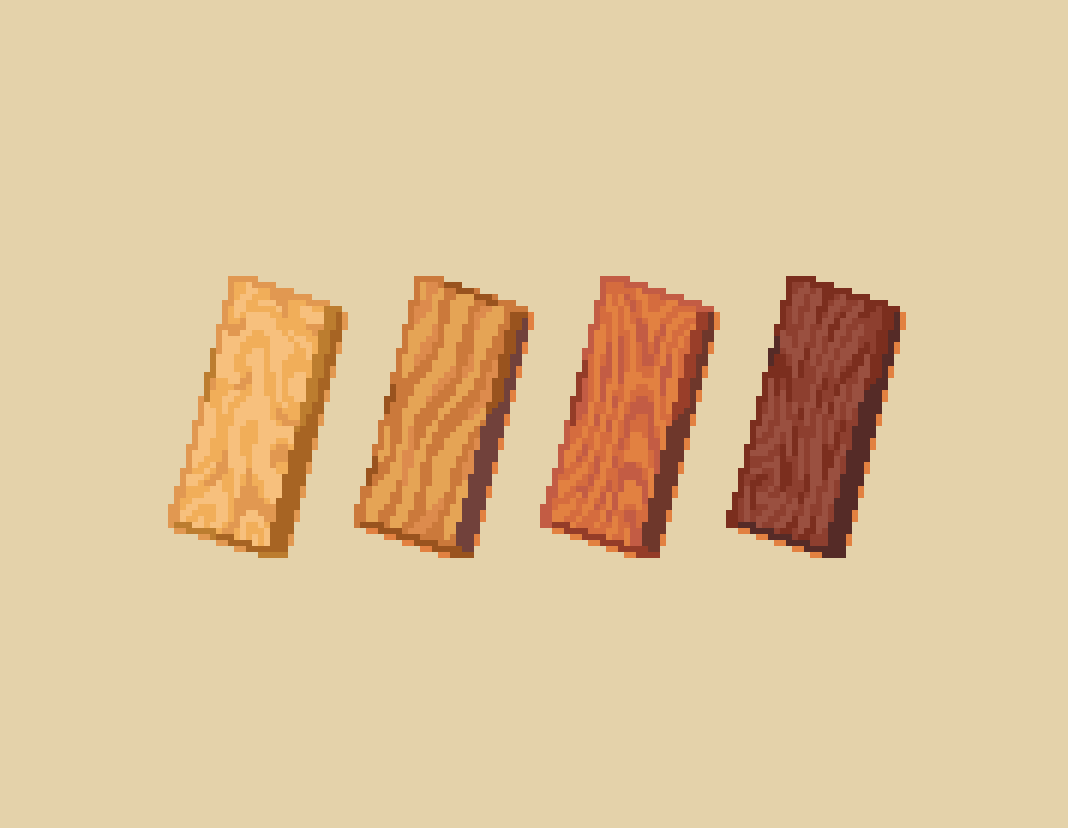 oworowo's tweet photo. A set of #WoodSamples πͺ΅ for today's @Pixel_Dailies
#pixelart #pixel_dailies https://t.co/AMQ1jeCnhq