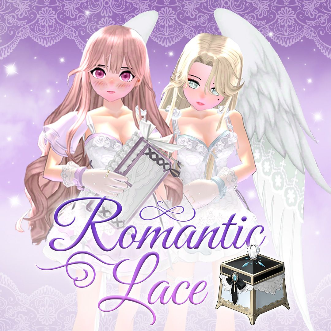 MabiOfficial's tweet photo. Searching for an outfit for that special 💘 someone? 
Introducing Romantic Lace Box. Available after tomorrow's maintenance! 
#Mabinogi #WindsOfFate

More details: https://t.co/E3Cle6QhBF https://t.co/2r9Mpv6mtq