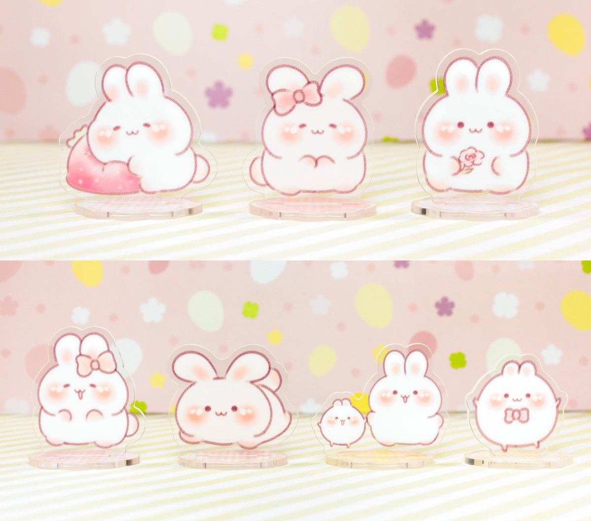 🐰#もちもちなうさぎ グッズ情報🐰 SNSで人気の「もちもちなうさぎ