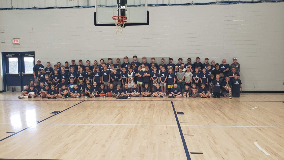 We had great turnout and a lot of fun at our 2024 Ohio Co Boys Basketball Youth Camp!! Really proud of the team for doing a great job coaching and giving instruction to these future eagles!!