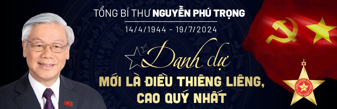 hubilandvn's tweet photo. Lễ Quốc tang Tổng Bí thư Nguyễn Phú Trọng bắt đầu 💐🇻🇳
⚫ Lễ viếng diễn ra vào ngày 25/7
⚫ Lễ truy điệu và an táng vào ngày 26/7
Trong thời gian Quốc tang 2 ngày, Ban Tổ chức Tang lễ sẽ tạo điều kiện, sắp xếp cho Nhân dân vào viếng Tổng Bí thư. Người dân có thể đến viếng bác tại Nhà tang lễ Quốc gia - TP Hà Nội, Hội trường Thống nhất - TP Hồ Chí Minh và quê nhà xã Đông Hội - huyện Đông Anh - TP Hà Nội.
Khi đến viếng bà con lưu ý mang theo thẻ căn cước công dân gắn chíp hoặc điện thoại di động cài đặt VNeID kích hoạt mức độ 2 để quét mã.

Xin vĩnh biệt vị lãnh đạo tài ba, người con ưu tú của Đất Việt!

* Nguồn ảnh: Báo Tiền Phong
