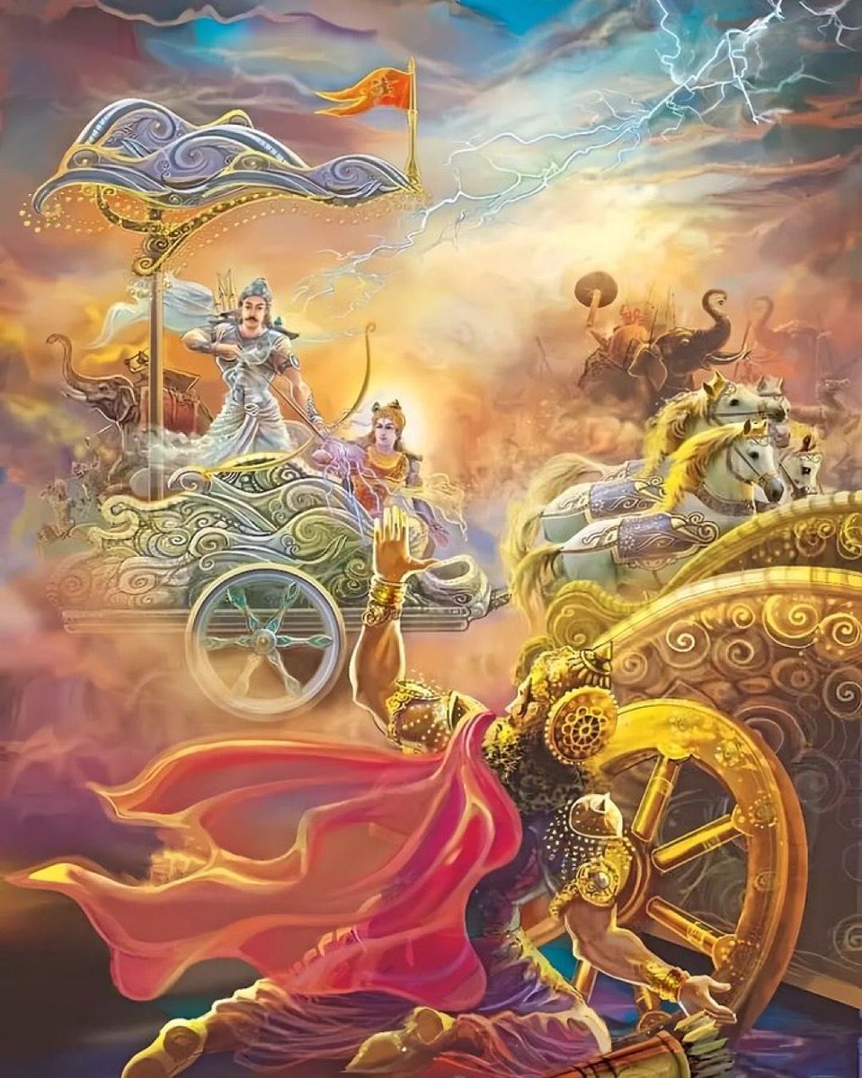 JPulasaria's tweet photo. श्रीभगवानुवाच |
कुतस्त्वा कश्मलमिदं विषमे समुपस्थितम् |
अनार्यजुष्टमस्वर्ग्यमकीर्तिकरमर्जुन ||
#Narayan_Narayan 💕💐🙏
#Suprabhat 🙏 https://t.co/AytEyxZmw5