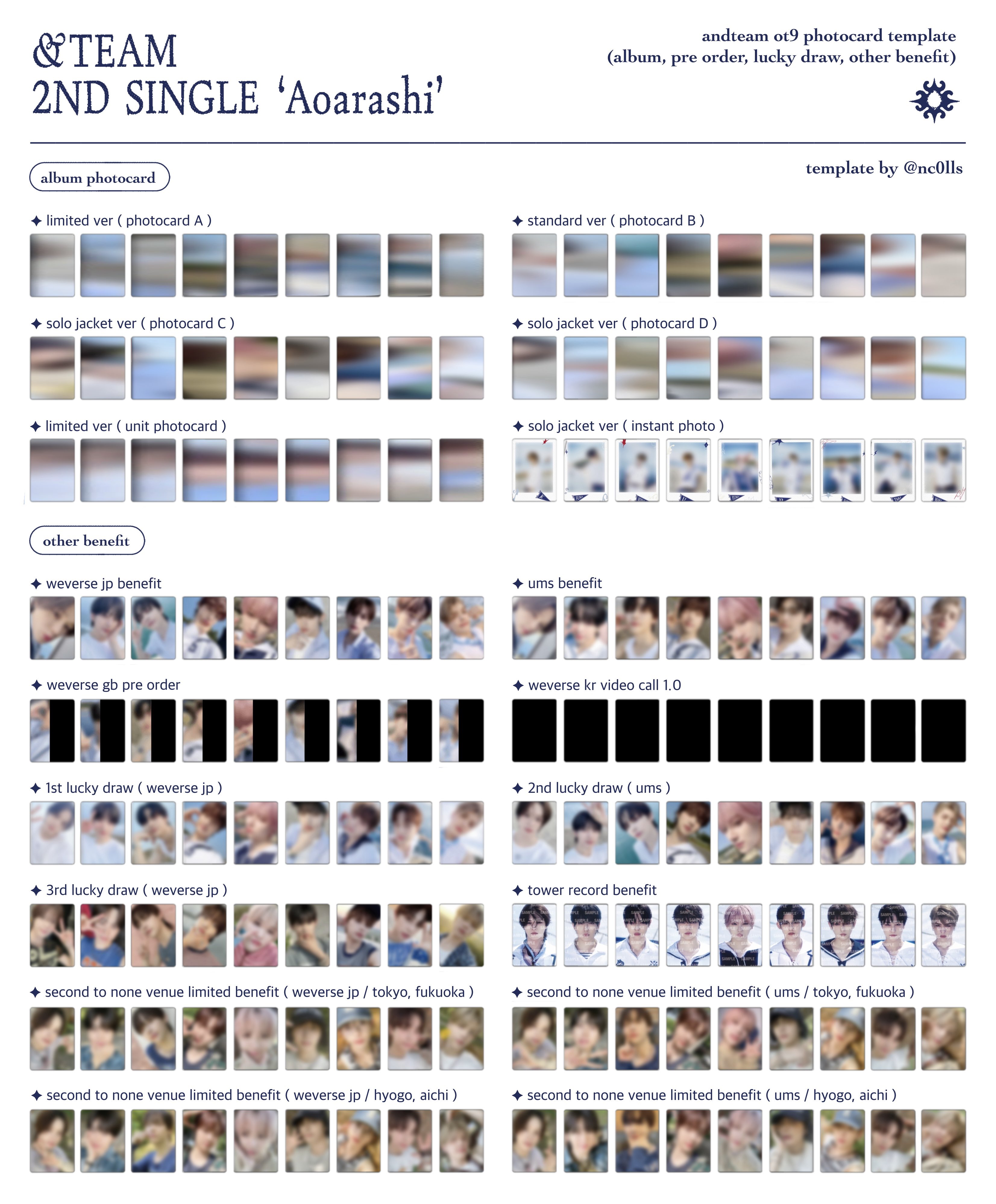 &TEAM 青嵐 ショーケース 特典 トレカ ニコラス &team andteam nicholas ニコラス 青嵐 ショーケーストレカ &team