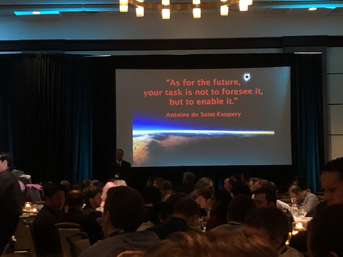 Fitting quote to end the keynote address at #ICES2024 🚀👩‍🚀