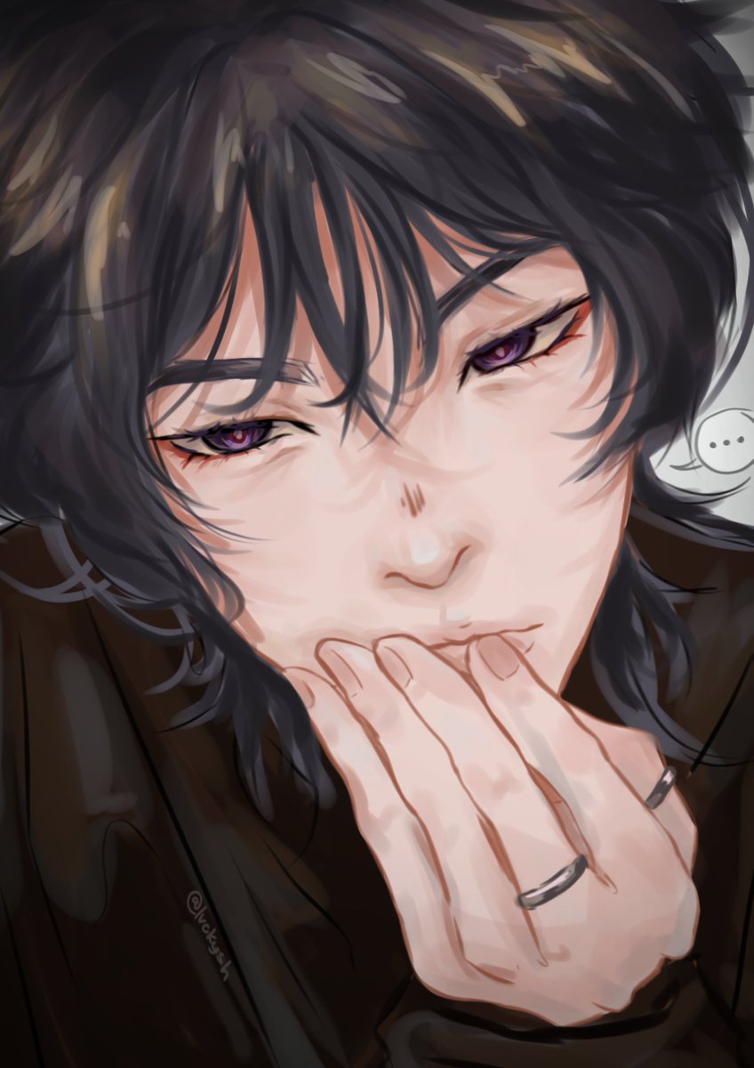 lvckysh_'s tweet image. im back with another #scara art and a new art style idk 

#scaramouche #Kunikuzushi #digitalart #genshinimpact