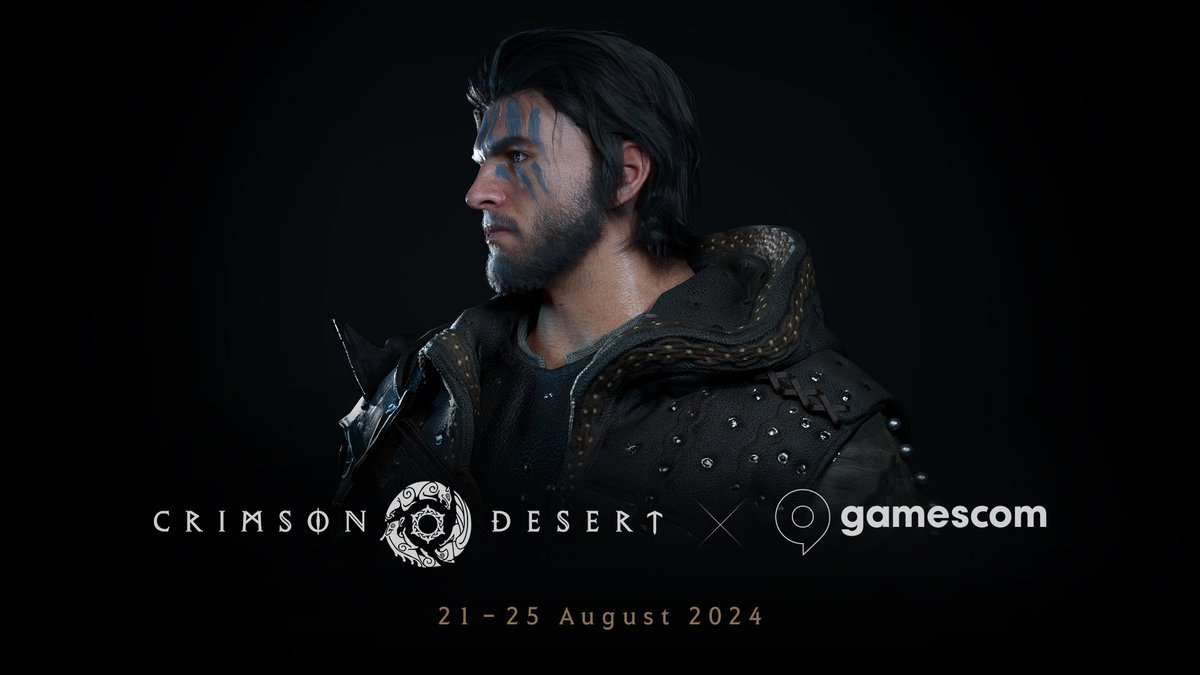 CrimsonDesert_'s tweet photo. #CrimsonDesert is coming to #gamescom2024 and will be playable at the Pearl Abyss booth!
To those who plan on attending @gamescom, we're counting down the days until we can welcome you to the booth and have you join the lone mercenary in his fights ⚔️ https://t.co/yHf4rtyq4a