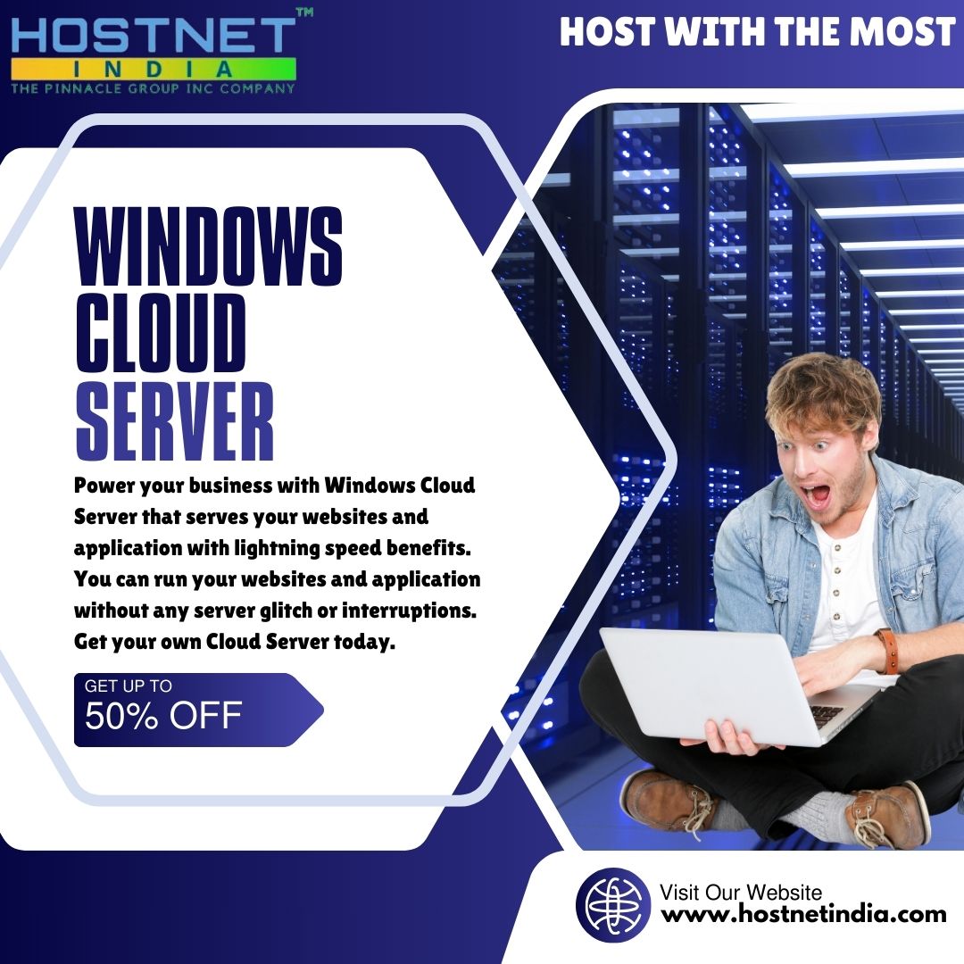 Im_hostnetindia's tweet image. 🚀 Unleash the power of your online presence with Windows Cloud Servers! 🌐
#LinuxCloudServer #TechInnovation #DigitalTransformation #CloudSolutions #LinuxServerMagic #CloudTechGurus #DigitalTransformationJourney #TechInnovationHub