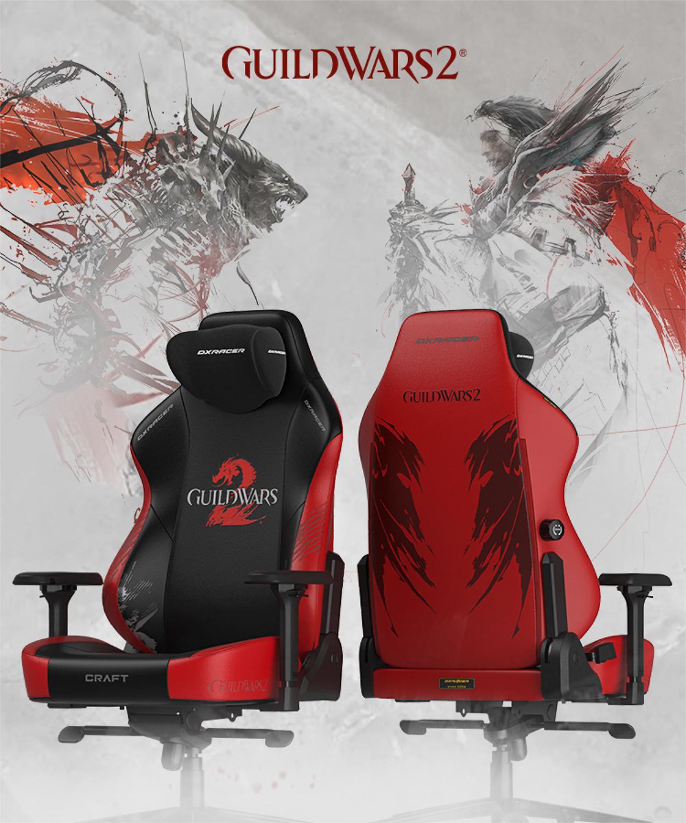 El dragón rojo salta sobre el asiento y las alas en el respaldo están a punto de extenderse!! La silla gaming en colaboración con DXRacer y Guildwars2.
¡Valientes, siéntense en esta silla y comiencen a luchar!⚔️🛡️
dxracer.com.es/products/gamin…