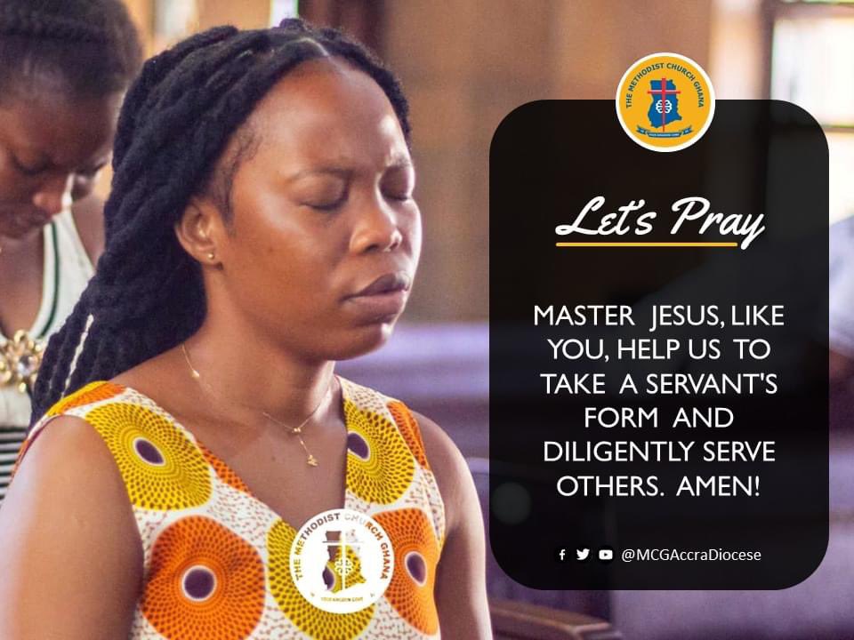 MethodistChGh's tweet image. 🙏 | 𝗟𝗘𝗧&apos;𝗦 𝗣𝗥𝗔𝗬

Amen!

#LetsPray
#TheMethodistChurchGhana