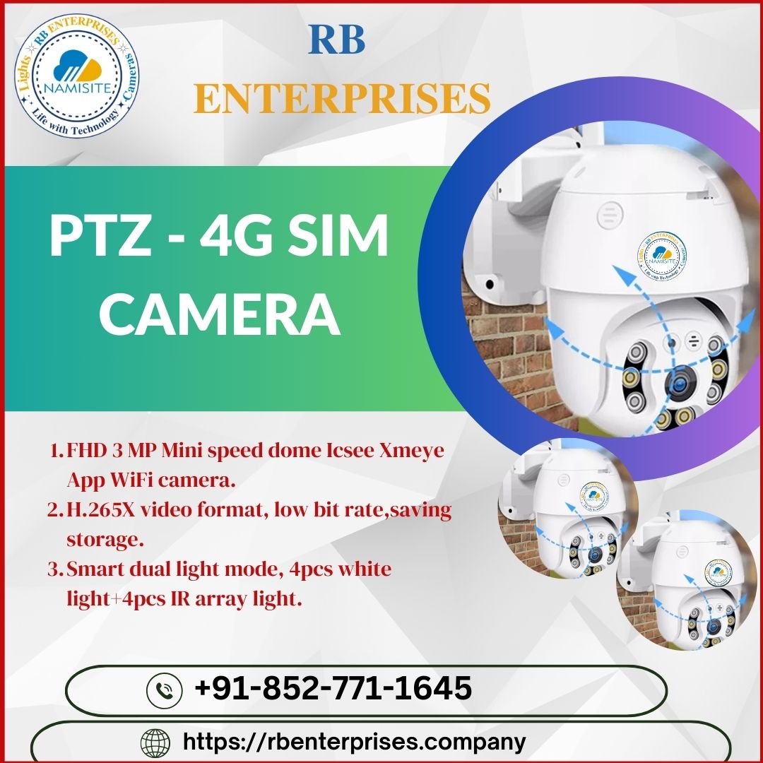 RBEnterprises18's tweet photo. PTZ - 4G SIM CAMERA
Best quality Best price
Number-8527711645
Visit:- https://t.co/XBJ4RaoYDb
#CCTVCamera #camera #CCTVSecurity #cctvsystems #Cctvinstallation #cctvcamerainstallation #RbEnterprises #manufacturing #quality #4gsimcamera #bihar #bettiah #bettiahbihar #WestChamparan https://t.co/G88K8cSNEj