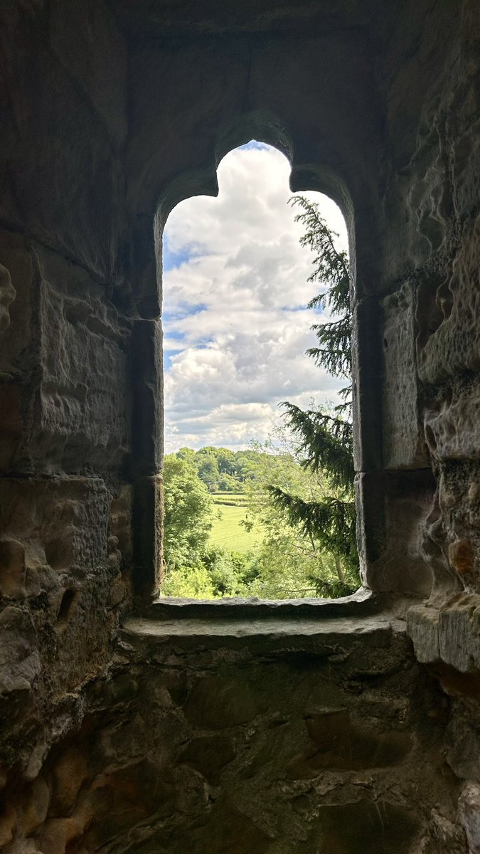 balisally's tweet image. The Marmion Tower near Masham  #WednesdayWindow