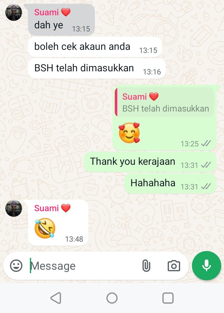 Iejaismail's tweet photo. Terima kasih suami solehhhh 🤣🥰🫰 https://t.co/QeLatB5U2m