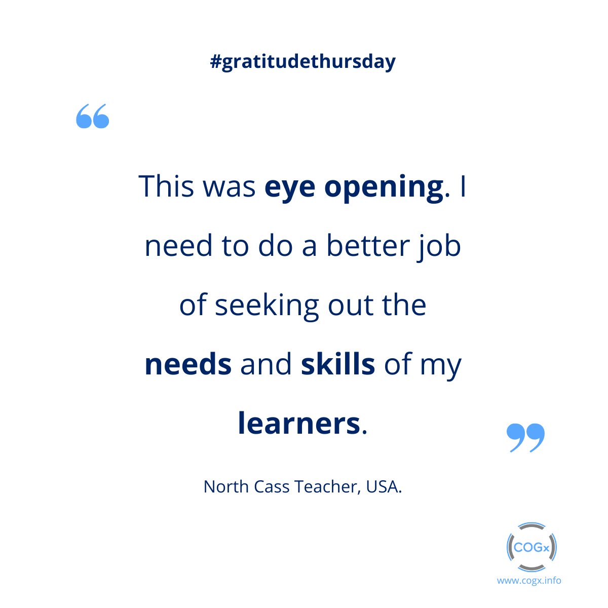 COGxSoL's tweet image. Many thanks to this USA #teacher, who has given us this feedback after completing our module on #cognitivediversity . If you also want to learn how to work with the specific needs and abilities of your students, click here for more details: zurl.co/jTa3