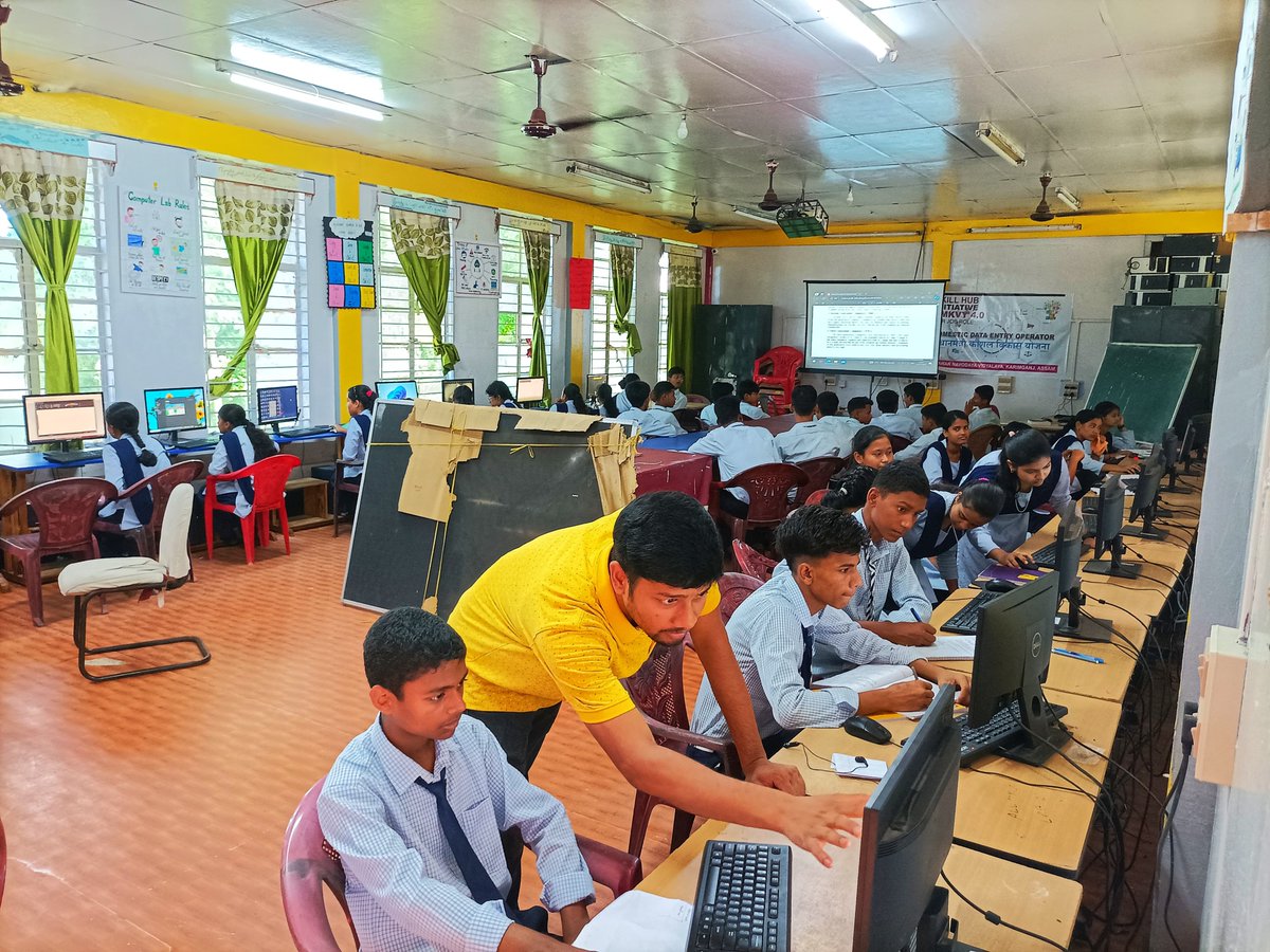 PM SHRI SCHOOL JNV SRIBHUMI, ASSAM tweet media