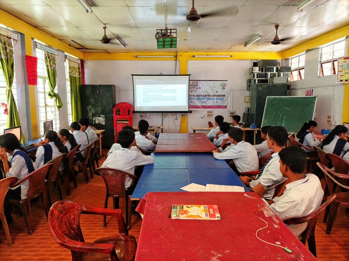 PM SHRI SCHOOL JNV SRIBHUMI, ASSAM tweet media