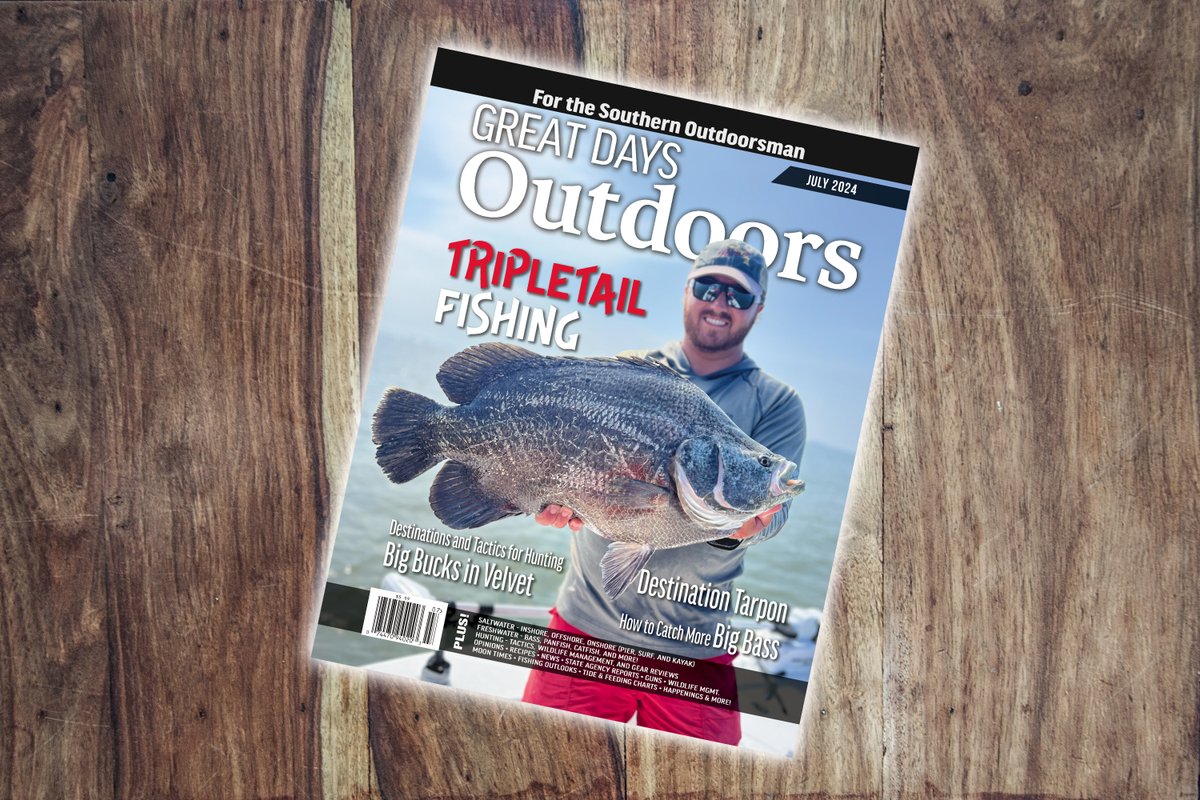 Have you caught our July edition? Check out our Complete Guide to Tripletail Fishing, learn about hunting  big bucks in velvet, or discover the best big bass lakes in Florida - plus much more!

issuu.com/andrewt.schrim…