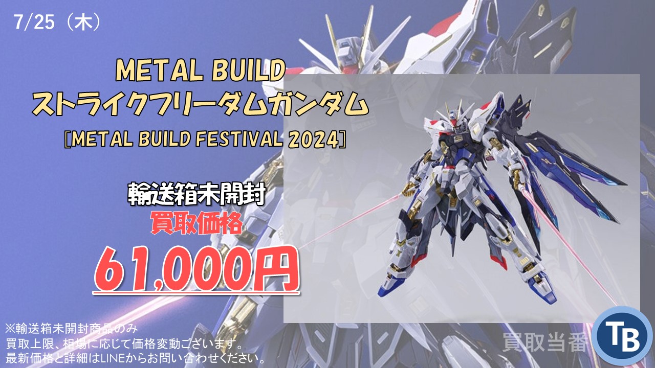輸送箱 未開封 METAL BUILD FESTIVAL 2024 開催記念商品