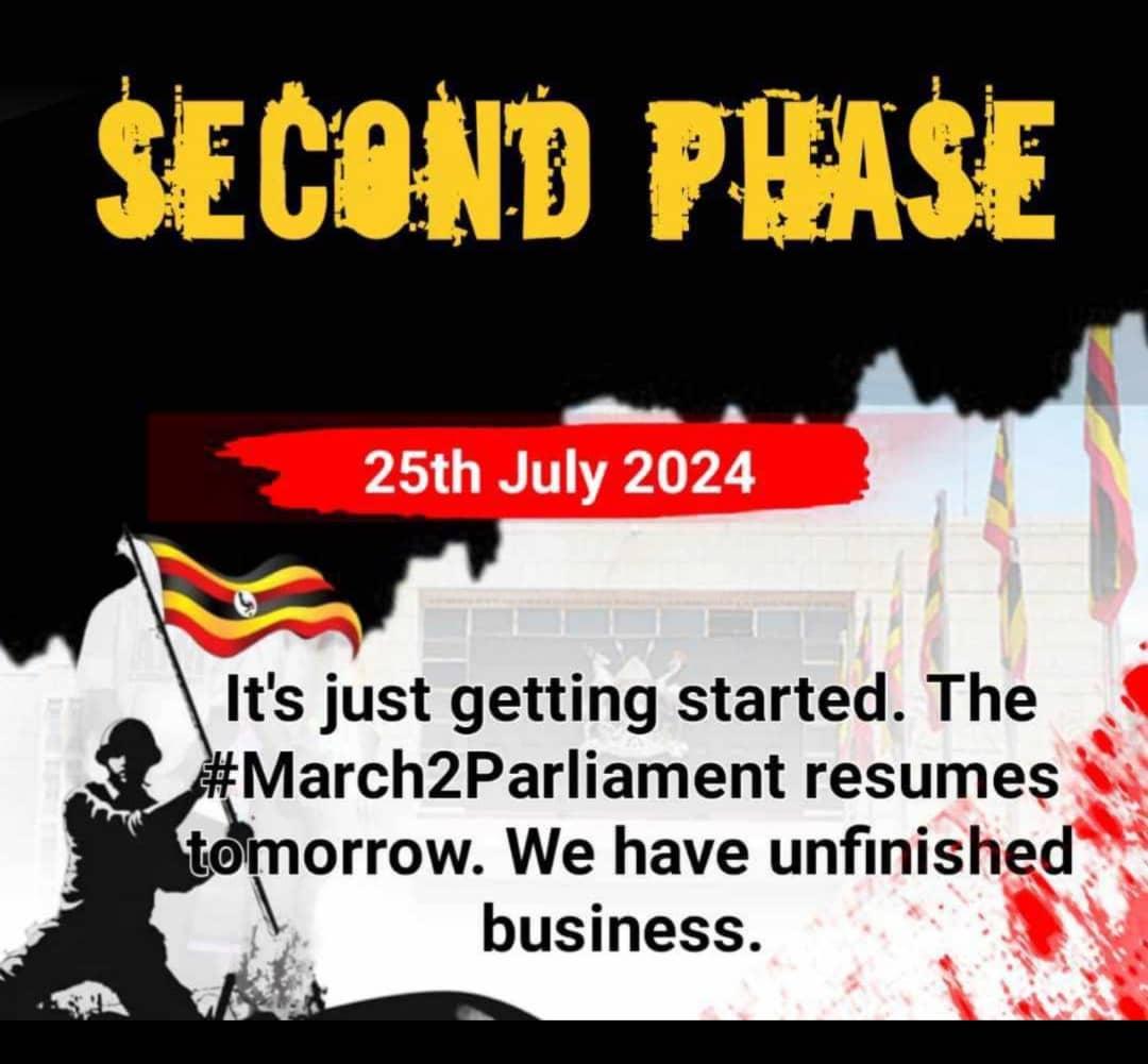 pulseDm100's tweet image. Guys, don&apos;t forget to carry your umbrellas and water bottles too, we don&apos;t need things like distractions, put on extra jean short trousers for safety coz abasajja bakubba emboko, come prepared🤝.
#StopCorruptionug 
#FreePoliticalPrisoners 
#FreeDemocracy
