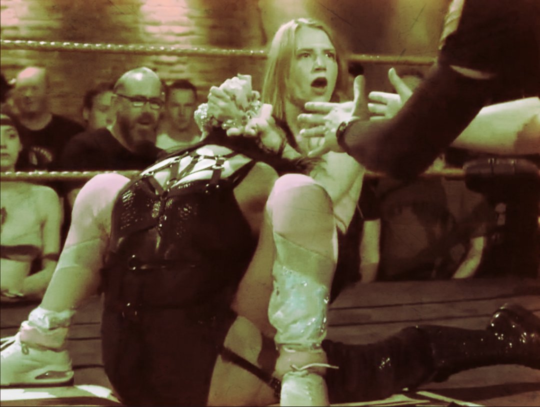 mentstamos2's tweet photo. @YTWrestlingShow I really loved this rumble! 

Kate is the greatest of all time, but she need to sit far back and get more torque on her camel clutch. Jane got off easy 😂 https://t.co/GJeB7TiPce