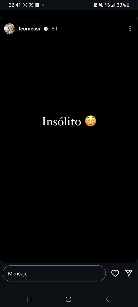 Dale Lío como vas a publicar "insólito"
Y ahora los mortales que pensamos? No nos dejes asiiiiiiii 
<a href="/Argentina/">🇦🇷 Selección Argentina ⭐⭐⭐</a>