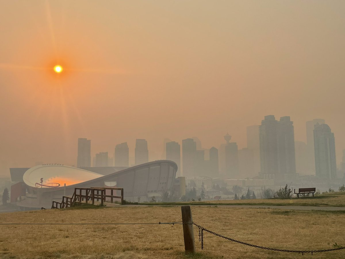 Holy Smoke, Calgary! #yyc #alberta