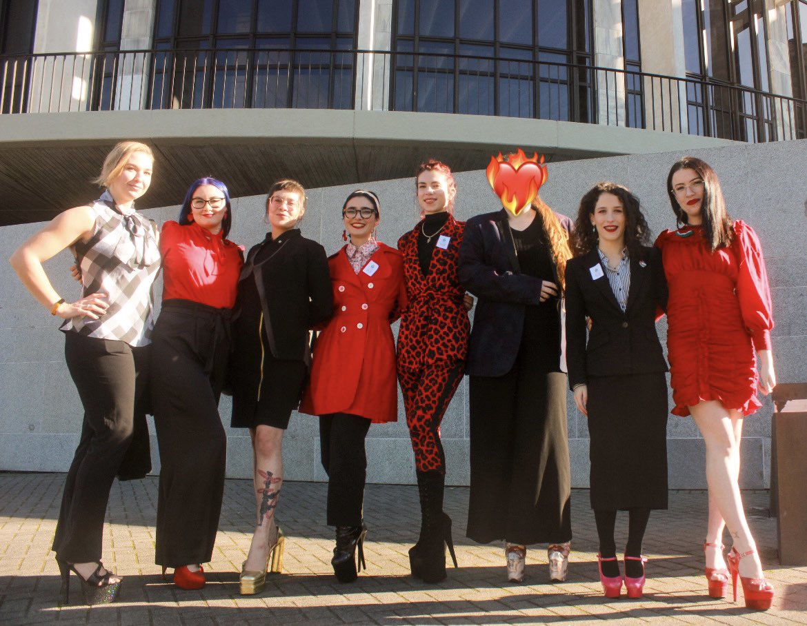 Firedupstiletto's tweet photo. “We represent a workforce dominated by women and gender minorities who are routinely ostracised, their skills devalued, their voices silenced, their stories untold.” 

Watch the full oral submission in support of our written submission here: https://t.co/1UuEZ77RMB https://t.co/Bn2TWnB15a