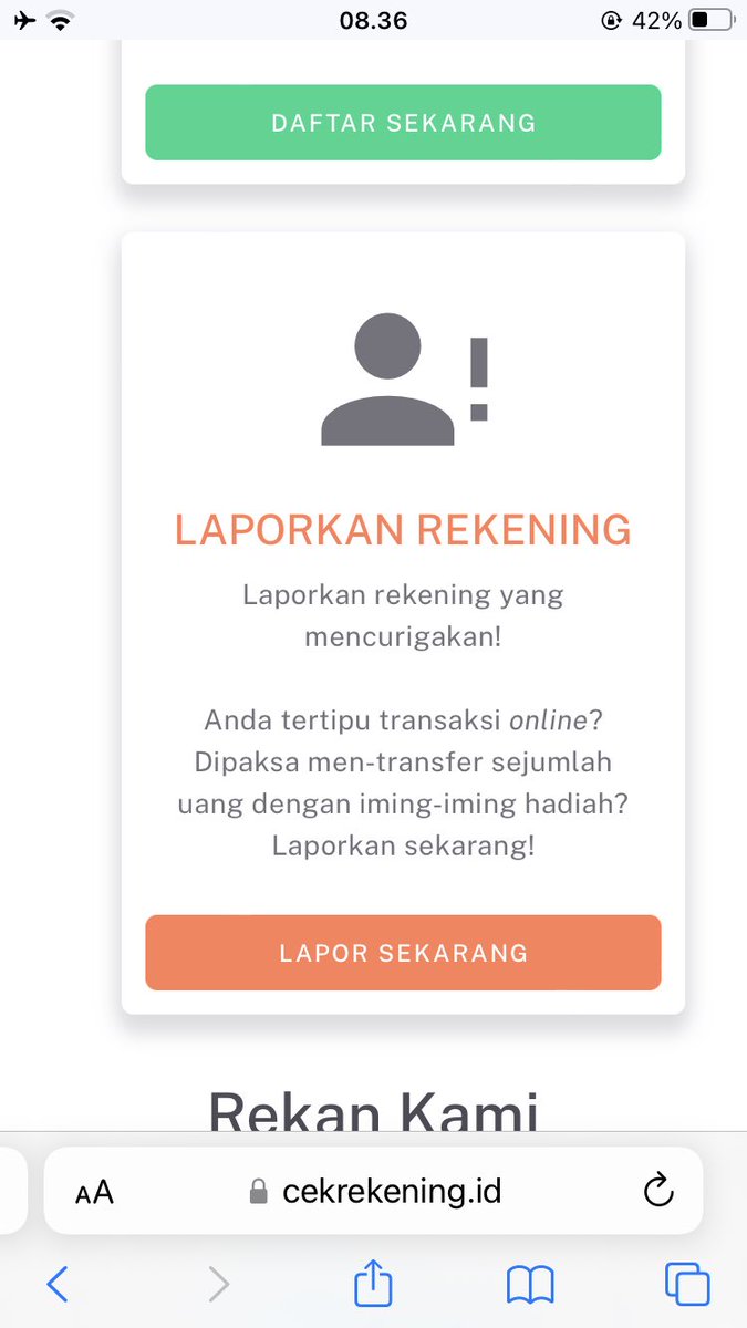 heyitsciul's tweet photo. @frog73155479 Bisa kakk caranya seperti ini https://t.co/KjwCM1b4G5 laporin rekeningnya si rendi kakk🙏🏻 https://t.co/vQEA0enAkt