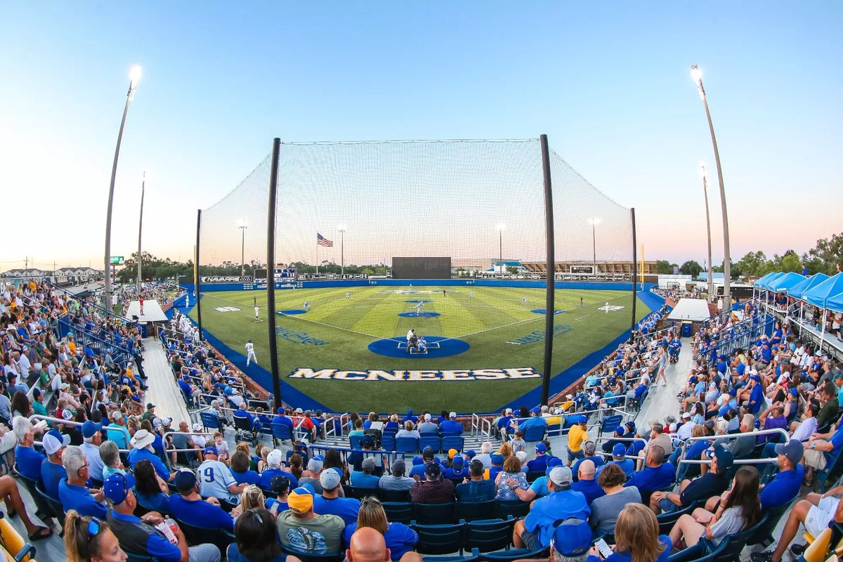 I’m proud to announce my commitment to McNeese State University. I want to thank my coaches, and especially my family who have supported and pushed me through it all! #GeauxPokes