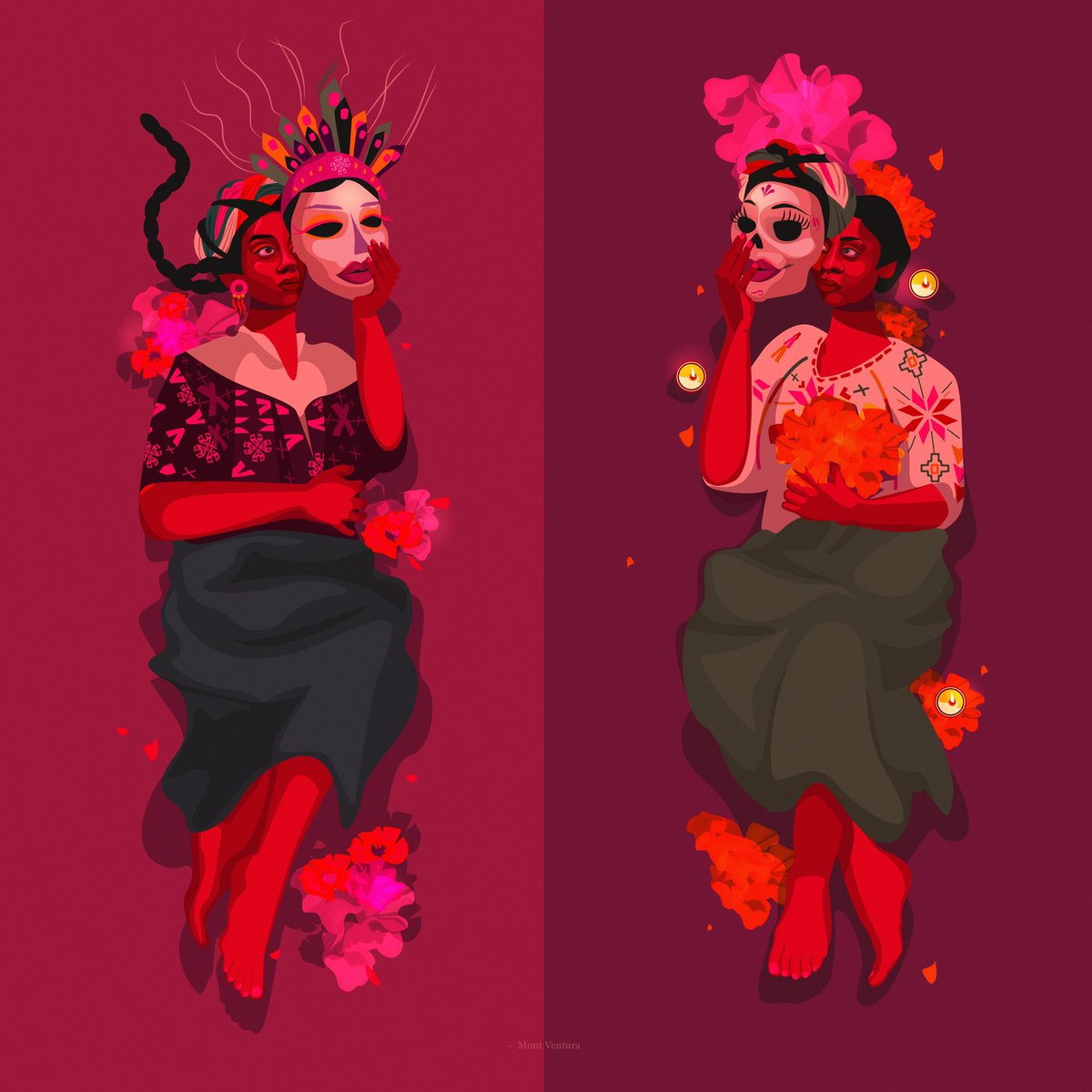 monttventura's tweet photo. Vida y muerte ✨🌷🥀 https://t.co/roi6fsmrOO