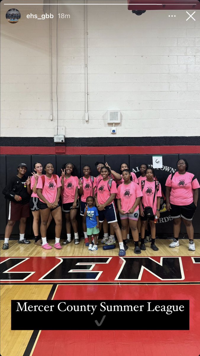🏀 Thanks to the Mercer Girls Summer League for the great opportunity to grow and compete over the last few weeks! Summer continues on! #BetterEveryDay 🏀