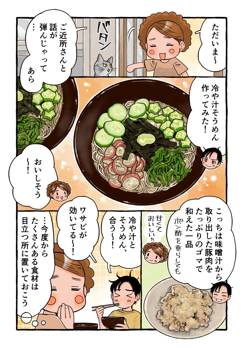 夏に嬉しい冷や汁とそうめんを合体させてみました♪ワサビがポイントです♪
#PR #TABLEVA

https://t.co/uB4smW9DUz 