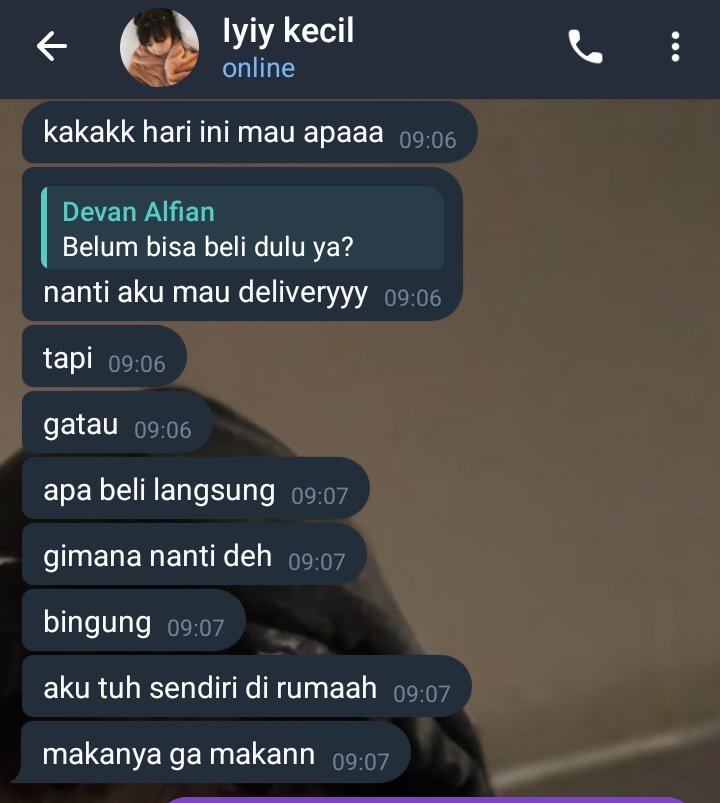 haxbits's tweet image. Pesona pacar yang apapun yang dilakuin selalu ngabarin emang gak ada tanding 😈